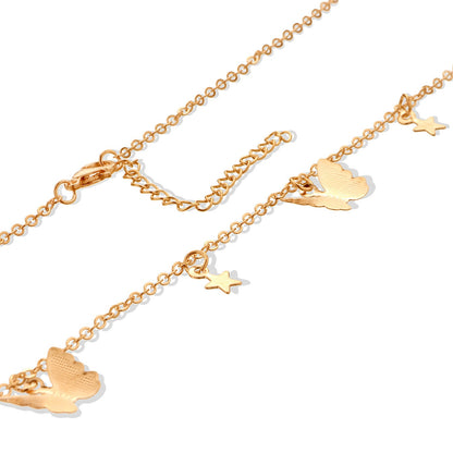 Butterfly Star Choker Necklace