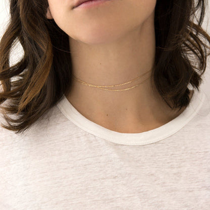 Elegent Long Chain Layered Necklace