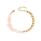 Natural Green Aventurine Irregular Crushed Stone Bracelet