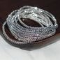 Women's Multicolor Rhinestone Stretch Shiny Simple Ornament Bracelets