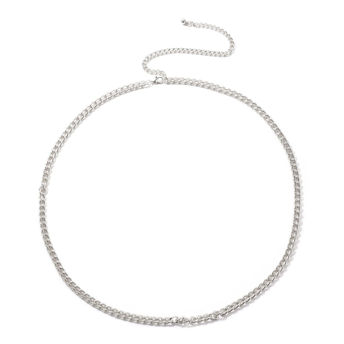 Punk Exaggerated Metal Chain Body Chains