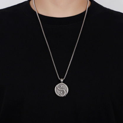 yin & yang necklace