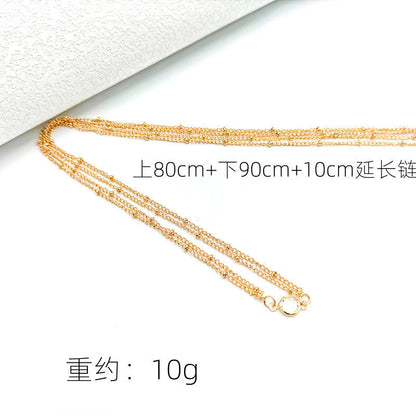 Double Layer Rhinestone Ladies Waist Belly Chain