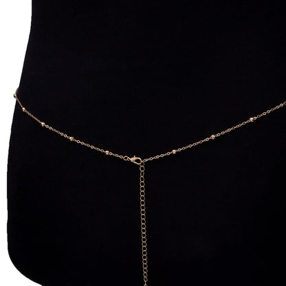 Double Cross Chain Popular Bead Chain Sexy Body Jewelry