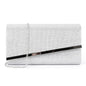 Fashion hard bag clutch metal chain bag