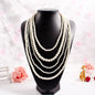 Retro Multi-Layer Pearl Necklace