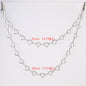 Double Chain Love Waist Chain Hip Hop Heart Pants Chain