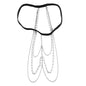 Sexy Beach Body Chain Nightclub Party Multi-layer Pearl Leg Chain