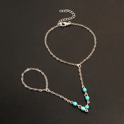 Fashion Simple Turquoise Handmade Beaded Bracelet