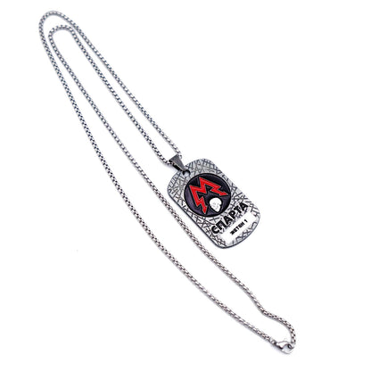 Game Subway Dog Tag Escape Logo Necklaces