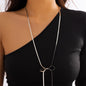 Snake Chain Choker Pearl Pendant Necklaces