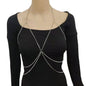 Crystal Rhinestone Multi Layer Neck Body Bikini Lingerie Chain