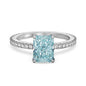 Sier Female Special Interest Light Luxury Rings