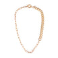 Double Paperclip Rope Chain Necklace Jewelry