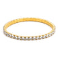 Titanium Steel Elastic String Diamond Trendy Bracelets