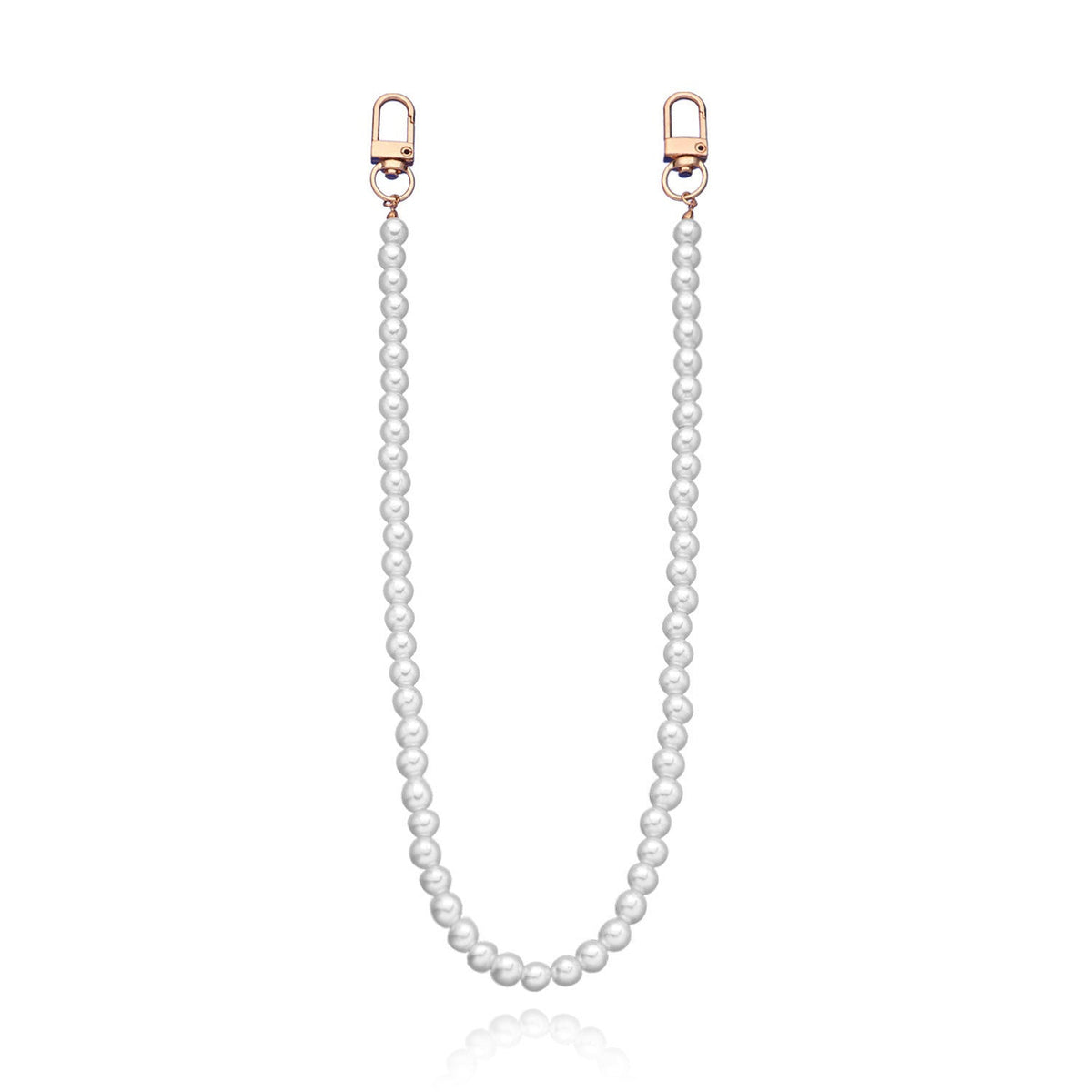 Women Multilayer Pearl Metal Waist Jean Pant Chain