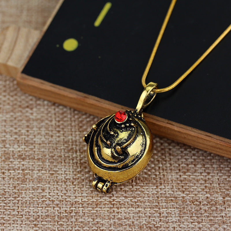 Derivative Catherine Vintage Avatar Verbena Bird Back Necklaces