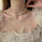 Double Layer Wearing Pearl Necklace