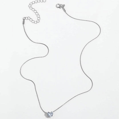Love Rhinestones Pendant Necklace