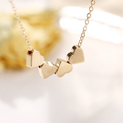 Heart Charm Pendant Bracelet for Women