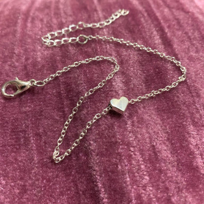 Heart Shaped Charm Bracelet for Women