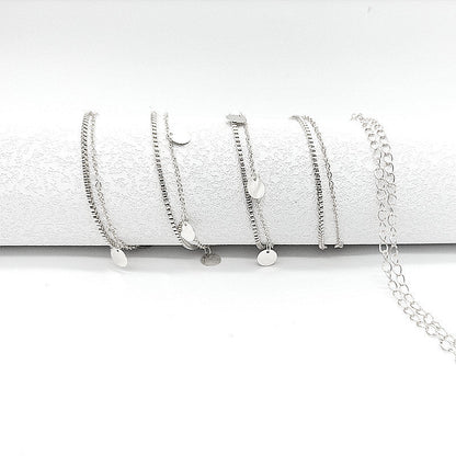 Disc Bead Chain Waist Chain for Women Body Jewelry