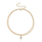 Bohemian Layered Tassel Anklet Summer Beach Anklets Chain