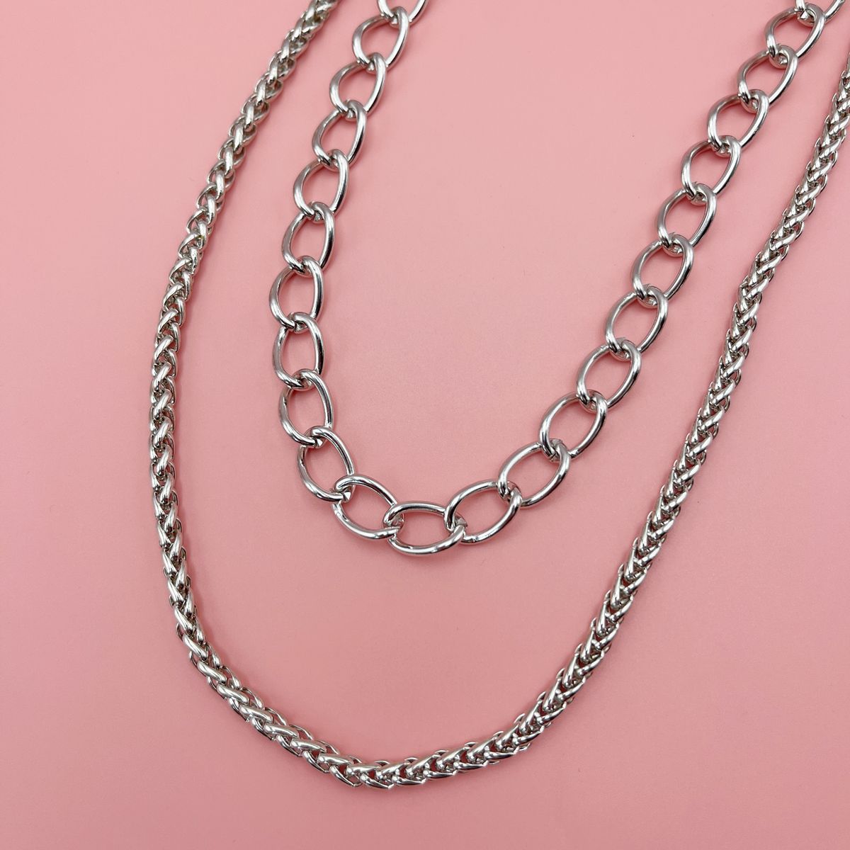 Punk Multi-layer Metal Chain Waist Chain