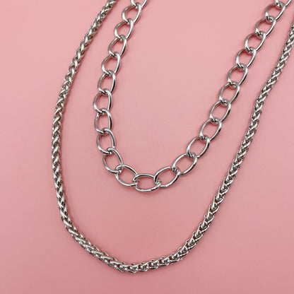 Punk Multi-layer Metal Chain Waist Chain