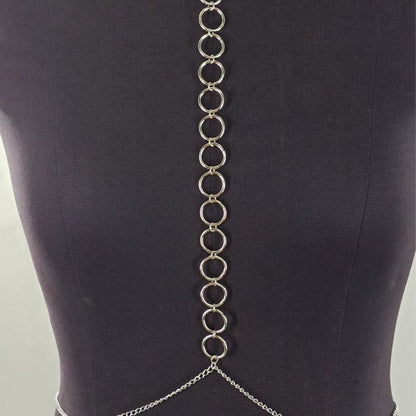 Sexy Layered Waist Chain Bikini Bra Chain Body Jewelry