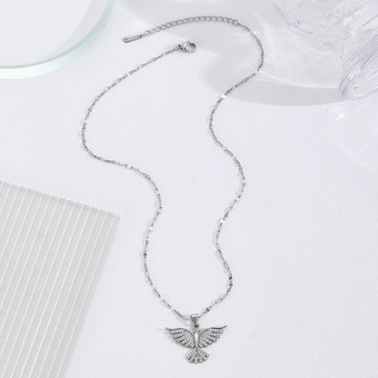 Women's Phoenix Wings Light Luxury High-grade Copper Inlaid Necklaces