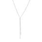 Glass Bead Tassel Necklace