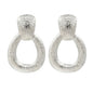 Geometric Water Drop Dangle Earrings
