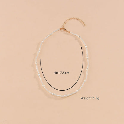 Women Jewelry Luxury Choker Necklace With Pearls
