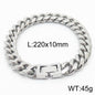 Cuban Link Titanium Steel Bracelet