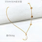 Crescent Moon Pendant Necklace