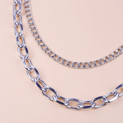 Multilayer Punk Metal Pants Waist Chain