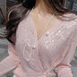 Imitation Long Glass Pearl Necklace