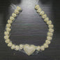 Heart-shaped Zircon Style Peach Heart Chain Necklaces