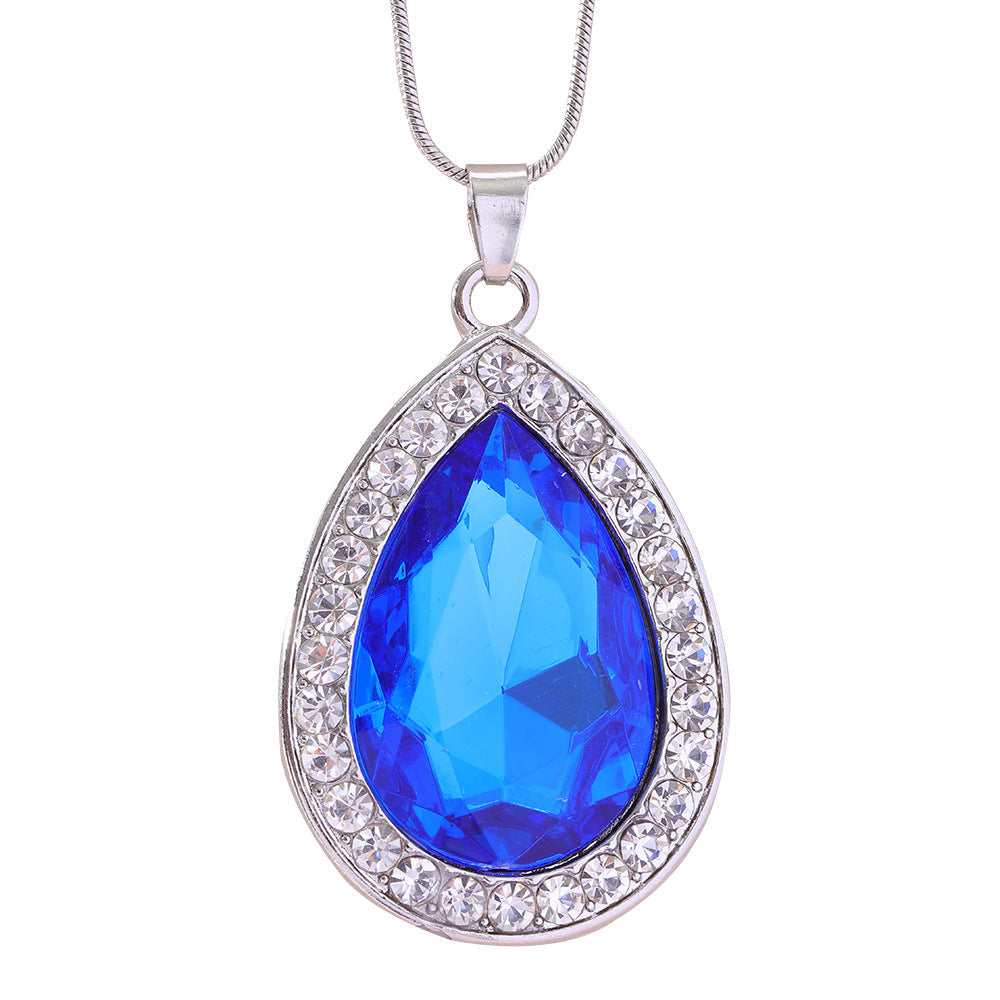 New Sophia Power Stone Princess Charm Necklaces