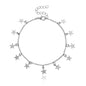 Little Star Pendant Anklet Jewelry