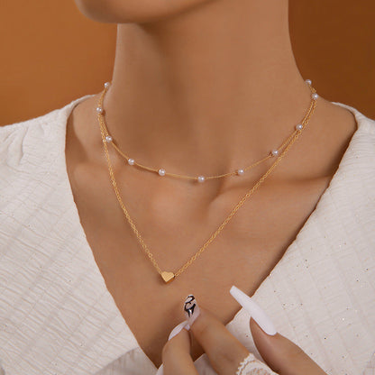Pearl Choker Pendant Necklaces for Women