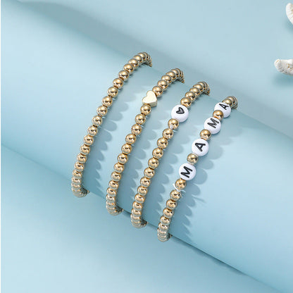 CCB Beaded Elastic Bracelet