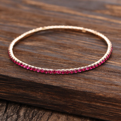 Elegant High-grade Light Luxury Crystals Handmade Bracelets