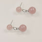 Multicolor Natural agate Raw Stone Earrings
