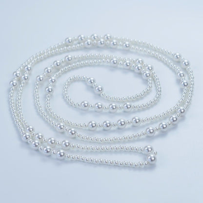 Vintage Long Pearl Necklace for Women