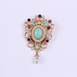 Design Court Retro Baroque Style Coat Brooch