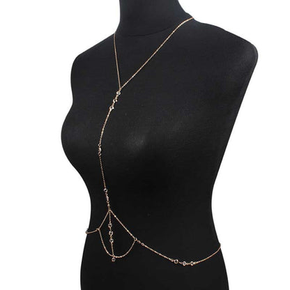 Fashion Body Jewelry Chain Romantic Belly Chest Chain