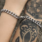2 Pcs/set Couple Lover Bff Magnetic Cuban Chain Bracelet