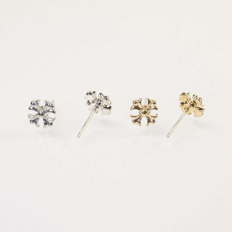 Cross MIni Stud Earring